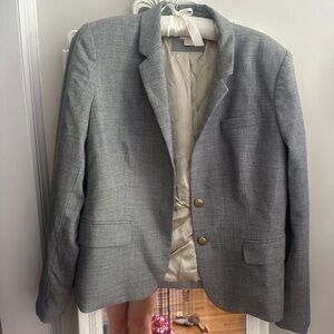 J.Crew size 12 grey blazer